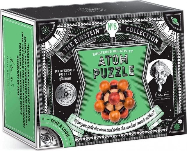 Profesor Puzzle Ξύλινος Γρίφος Atom