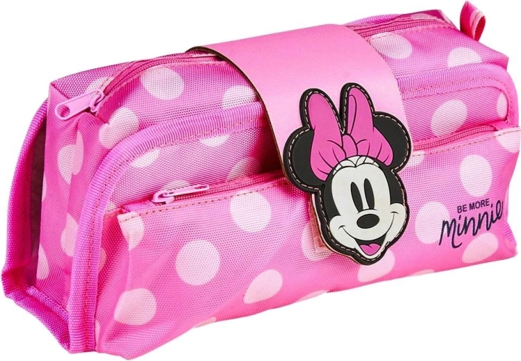 Κασετίνα Minnie με κλείσιμο βέλκρο