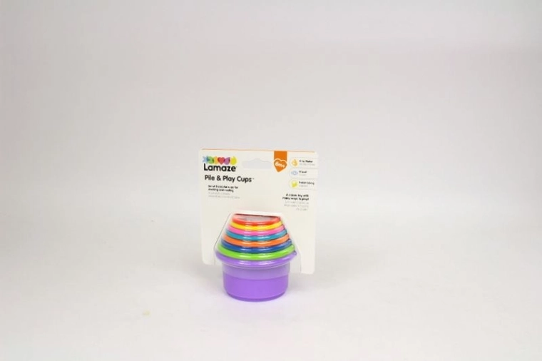 TOMY Lamaze στοιβαζόμενα κυπελάκια-πύργος (8 τεμ.)