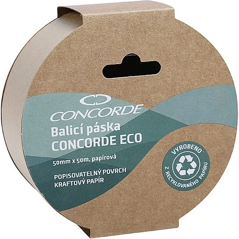 Χάρτινη ταινία συσκευασίας CONCORDE ECO 50 mm × 50 m