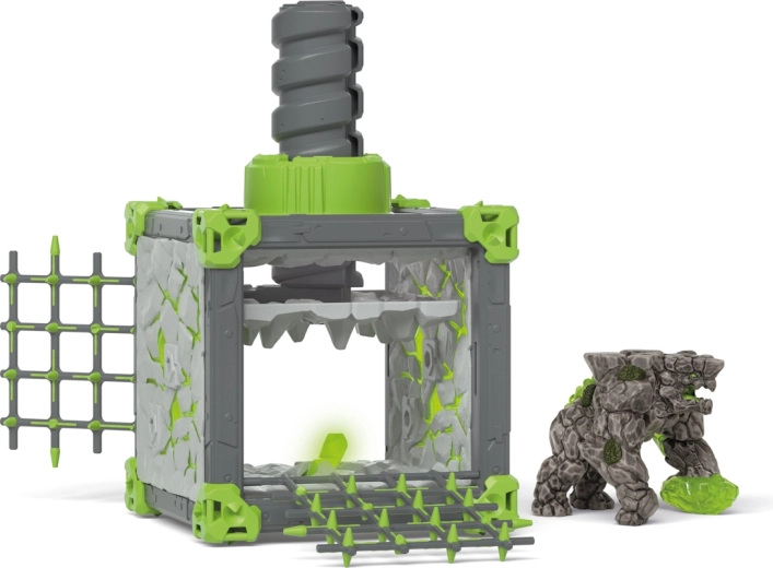 Schleich Eldrador creatures battlecave: πέτρινος slasher και αρένα με παγίδες
