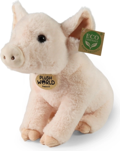 Rappa λούτρινο γουρουνάκι 28 cm eco friendly Plush World
