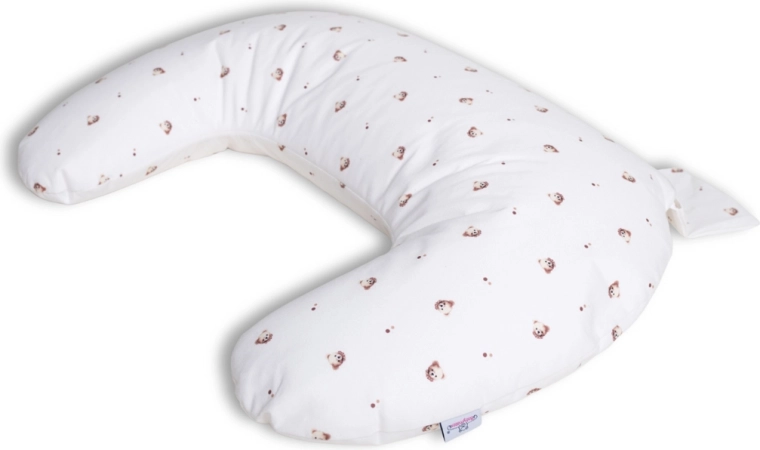 Babymatex μαξιλάρι θηλασμού και τοποθέτησης miniRelax jersey 150 cm αστεράκια – Αρκουδάκι
