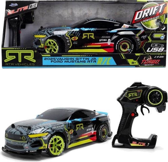 Τηλεκατευθυνόμενο Ford Mustang RTR 2025 Vaughn Gittin Jr. 1:10 με drift και Turbo Boost