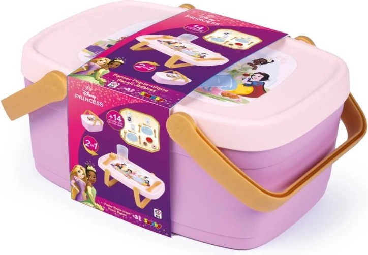 Καλάθι πικνίκ Disney Princess 2 σε 1 με τραπεζάκι