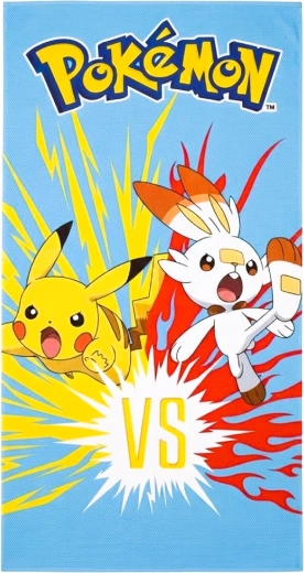 Πετσέτα γρήγορου στεγνώματος Pokémon Pikachu και Scorbunny