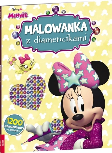 Μπλοκ ζωγραφικής Disney Minnie με διαμαντάκια