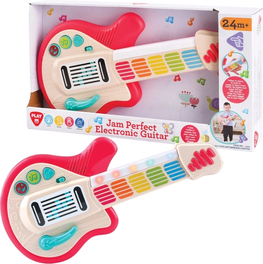 Ηλεκτρονική κιθάρα με μπαταρίες PLAYGO Jam Perfect