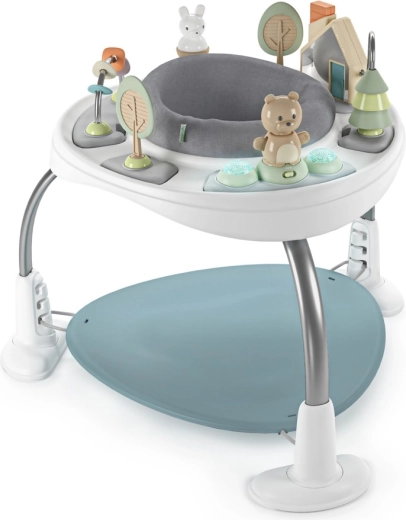 Ingenuity Spring & Sprout 2σε1 ενεργό κέντρο και τραπεζάκι για παιδιά 6–24 μηνών