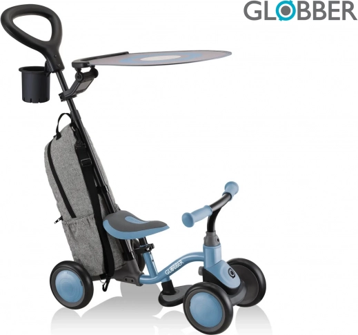 Ποδήλατο ισορροπίας Globber 3σε1 Deluxe Learning Bike – ash blue
