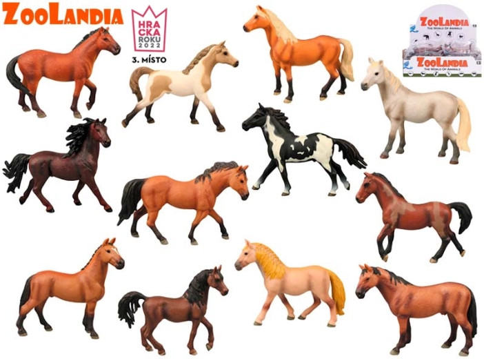 Zoolandia πλαστικό άλογο 14 cm – 12 είδη