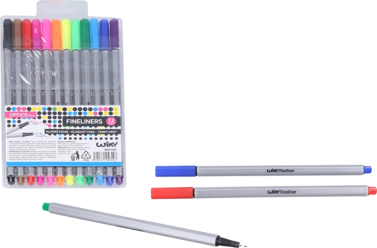 Λεπτός μαρκαδόρος fineliner 0,4 mm (12 τεμ.)