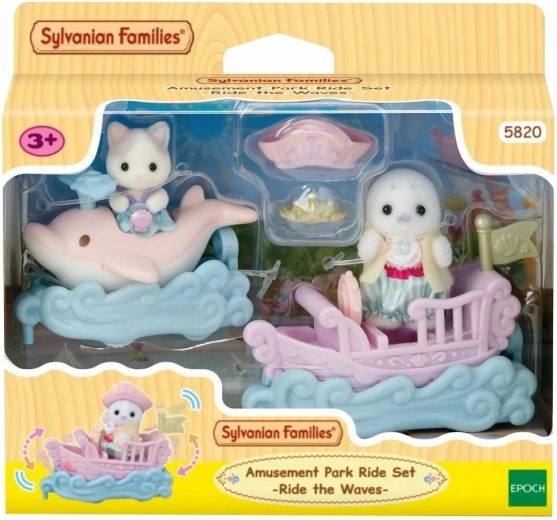 Sylvanian Families πάρκο – θαλάσσια οχήματα και κάστρο θαλάσσιων νεράιδων
