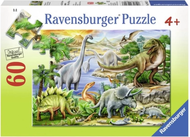 Παζλ Ravensburger Προϊστορική ζωή 60 κομμάτια