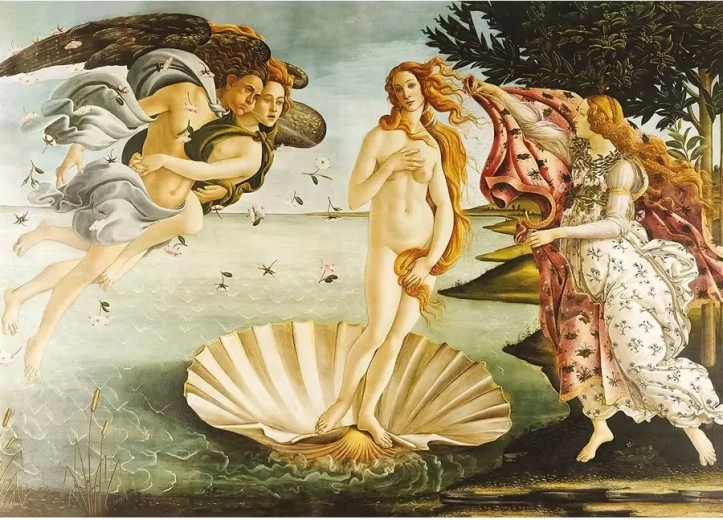 Interdruk Puzzle Art: Η Γέννηση της Αφροδίτης 1000 κομμάτια