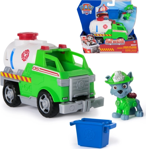 Περιπολία Paw Patrol Fire Rescue πυροσβεστικό όχημα του Rocky