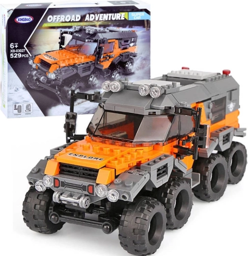 Κατασκευαστικό σετ super off‑road αυτοκινήτου 8x8, 529 κομμάτια