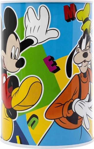 Κουμπαράς Disney Mickey Mouse κυλινδρικός 10 × 15 cm - 1 τεμάχιο