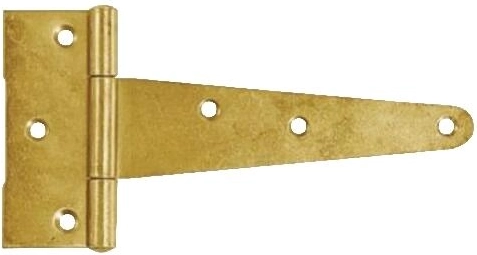 Τριγωνικός μεντεσές 150 × 35 × 80 × 2 mm, κίτρινα γαλβανισμένος χάλυβας