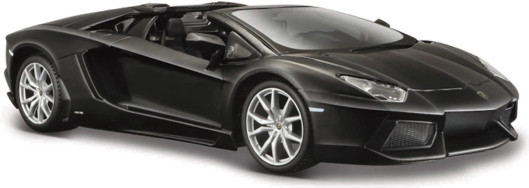 Maisto Lamborghini Aventador LP 700-4 Roadster Special Edition μοντέλο αυτοκινήτου 1:24 ματ μαύρο