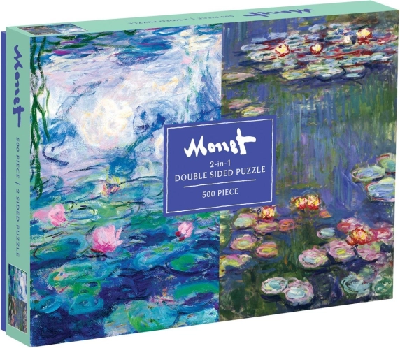 Δίπλευρο παζλ Monet 500 κομματιών