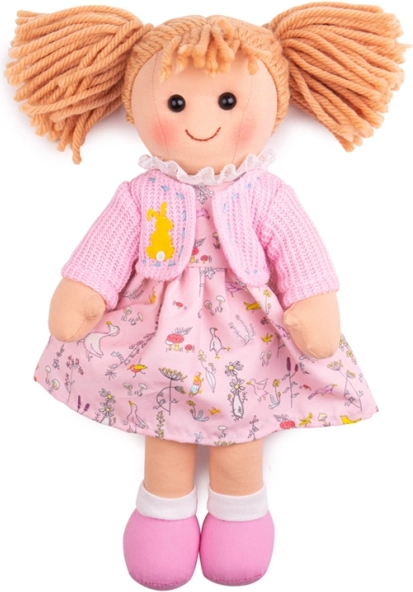 Υφασμάτινη κούκλα Ella 34 cm από την Bigjigs Toys