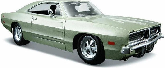 Maisto Dodge Charger R/T 1969 ασημί μοντέλο αυτοκινήτου 1:24