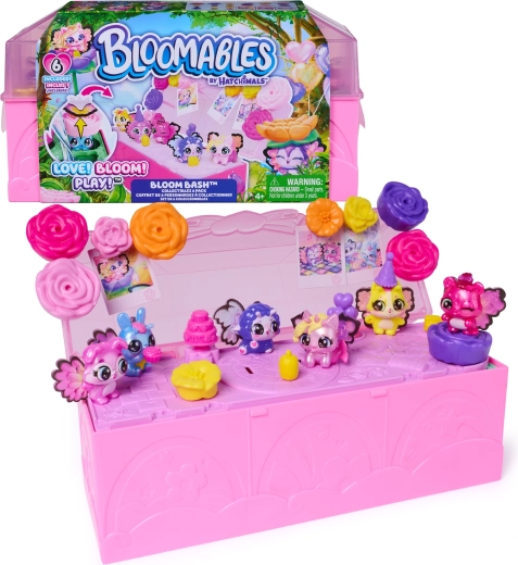 Hatchimals Bloomables Bloom Bash σετ 6 φιγούρων με αξεσουάρ