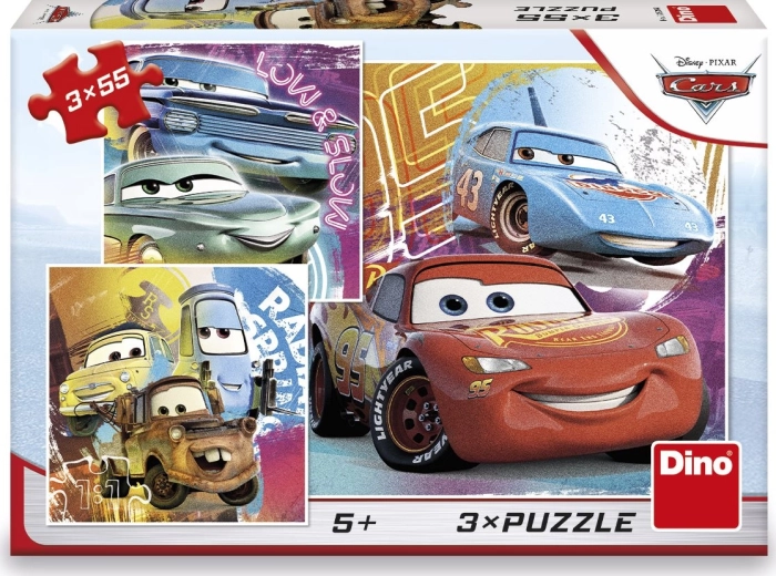 Παζλ CARS φίλοι 3×55 κομμάτια
