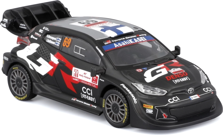 Bburago 1:43 Toyota GR Yaris Rally1 Hybrid – συλλεκτικό μοντέλο σε συσκευασία δώρου