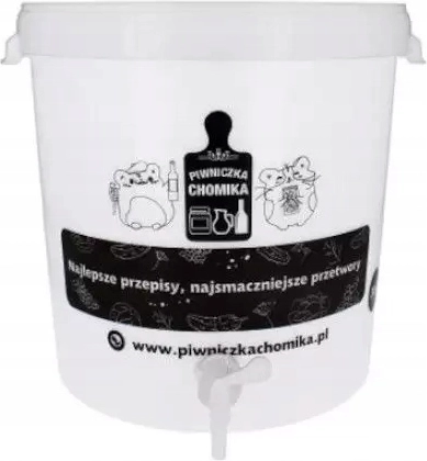 Κάδος ζύμωσης 30 l με καπάκι και βρυσάκι
