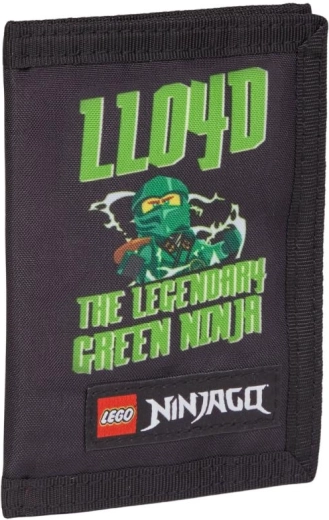 LEGO NINJAGO Lloyd παιδικό πορτοφόλι με κλείσιμο velcro