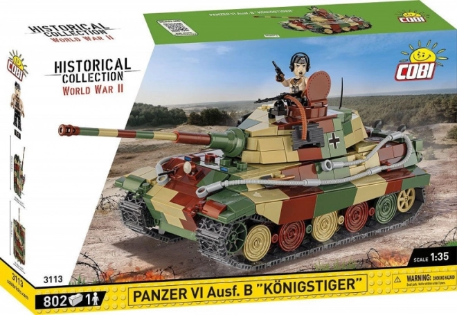 Κατασκευαστικό σετ άρματος Panzer VI Ausf. B Königstiger 1:35 από την COBI