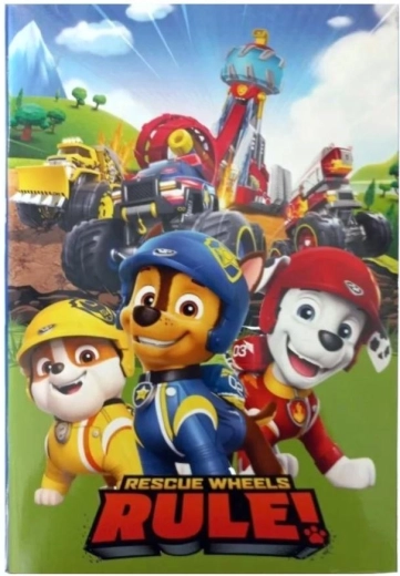 Ραφτό τετράδιο Paw Patrol B5 40 φύλλα
