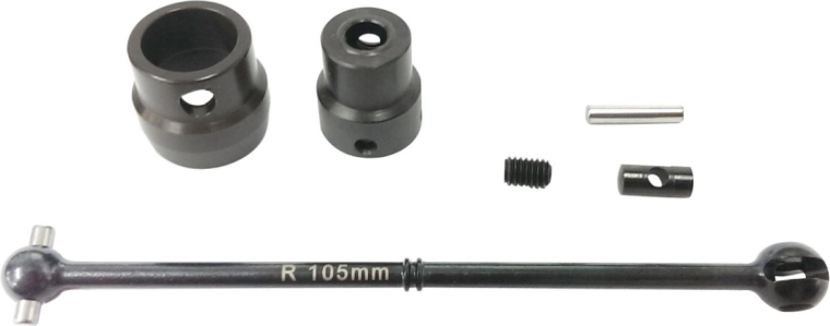 Jamara καρδανικός άξονας CVD 105 mm (κεντρικός εμπρός + πίσω) για X3GT - 1 τεμ.