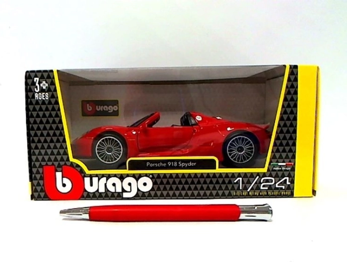 Bburago Porsche 918 Spyder κόκκινο 1:24 - 1 τεμάχιο