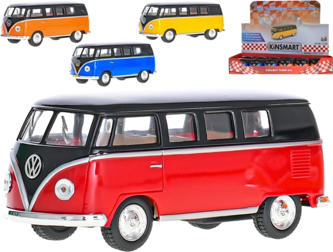 Μεταλλικό μοντέλο λεωφορείου Volkswagen Classical 1962 1:32
