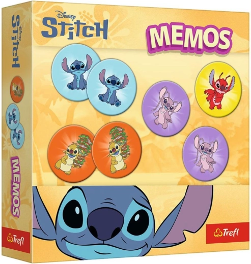 Χάρτινο παιχνίδι μνήμης (pexeso) Lilo & Stitch – οικογενειακό παιχνίδι μνήμης