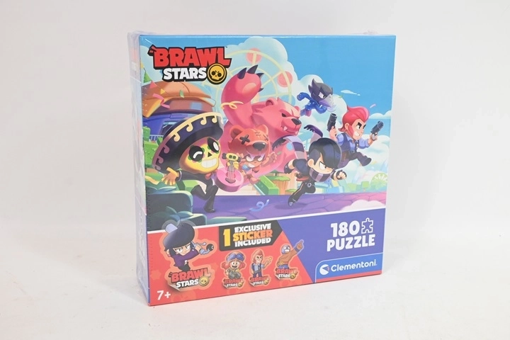 Παιδικό παζλ Clementoni Brawl Stars 180 κομμάτια σε τετράγωνο κουτί