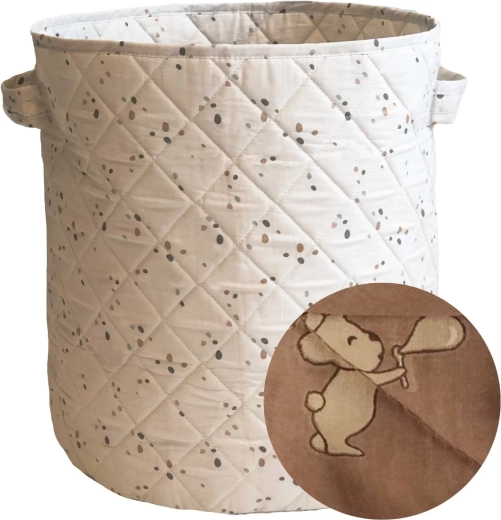 Petú Petú καπιτονέ καλάθι αποθήκευσης Teddy