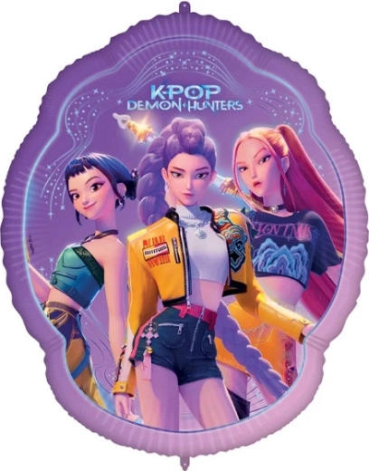 Μπαλόνι αλουμινίου K‑POP Demon Hunters