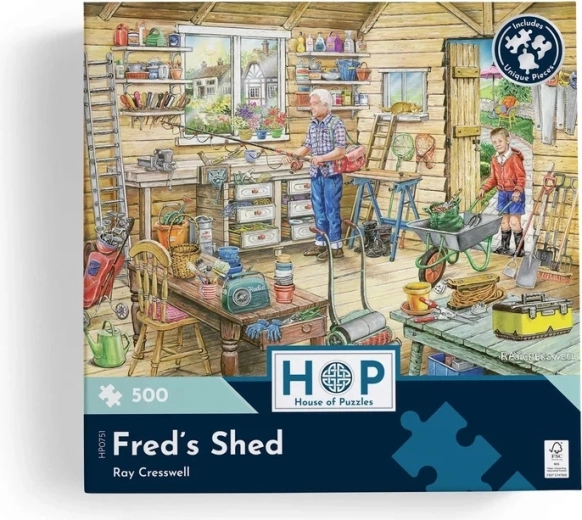 Ποιοτικό παζλ House of Puzzles