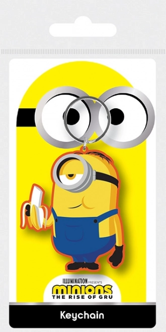 Λαστιχένιο μπρελόκ Minions – Stuart με μπανάνα