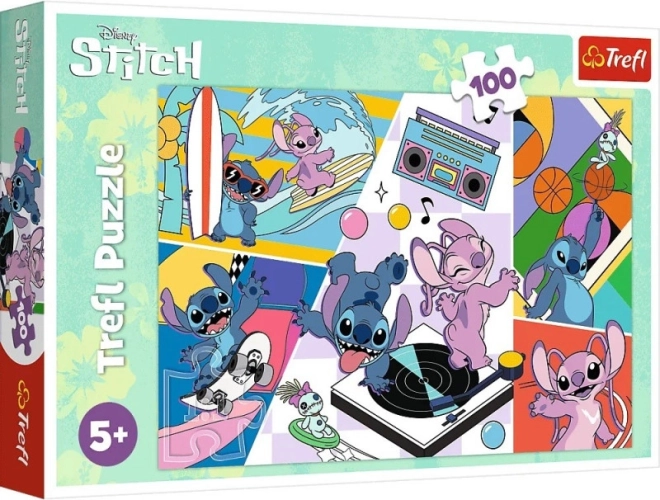Παζλ 100 κομματιών Lilo και Stitch Disney Trefl