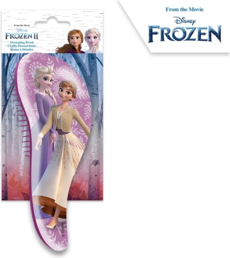 Disney Frozen 2 βούρτσα μαλλιών χωρίς λαβή - 1 τεμάχιο
