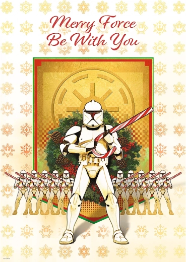 Trefl Puzzle Premium Plus Star Wars: Χαρούμενοι Στρατιώτες Κλώνοι 1000 Κομμάτια