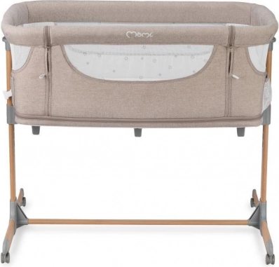 Κούνια και λίκνο συγκοίμησης 3 σε 1 MoMi Smart Bed, μπεζ