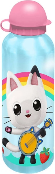 Αλουμινένιο μπουκάλι νερού 500 ml Gabby's Dollhouse, μπλε – KiDS Licensing