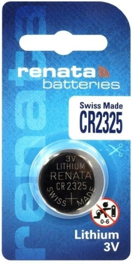 Λιθίου κουμπωτή μπαταρία Renata CR2325 3 V, 190 mAh