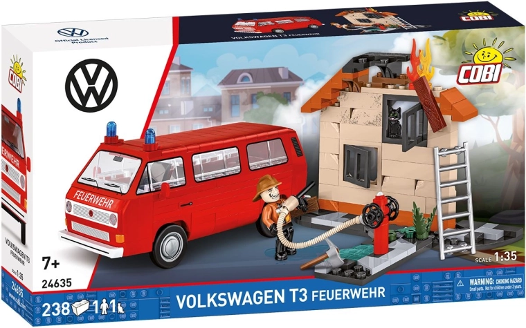 Cobi Volkswagen T3 πυροσβεστική 1:35 σετ κατασκευής